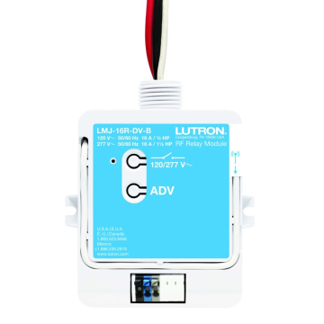 Lutron RF Relay Module with Softswitch - 16A Max Load