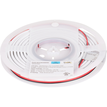 Task Lighting Neon LED Tape Light Side Bend - 9.8FT - 4000K - 3.1W/FT - 80 Lumens/FT - 24V