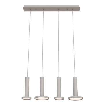 AFX Luna 4-Light LED Linear Pendant - 3000K - 120V - White