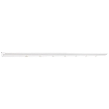 Task Lighting 60.5" 30W Lighted Power Strip - 7 Receptacles - CCT Tunable (27K thru 50K) - 12V - White