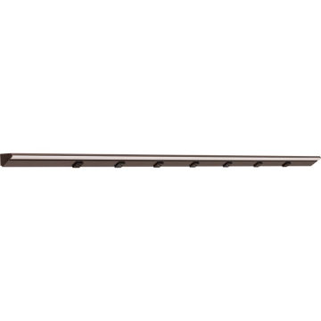 Task Lighting 60.5" 30W Lighted Power Strip - 7 Receptacles - 4000K - 3,000 Lumens - 12V - Bronze