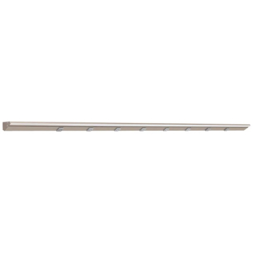 Task Lighting 72.5" 36W Lighted Power Strip - 8 Receptacles - CCT Tunable (27K thru 50K) - 12V - Satin Nickel