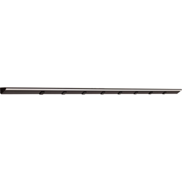 Task Lighting 72.5" 36W Lighted Power Strip - 8 Receptacles - 4000K - 3,600 Lumens - 12V - Black