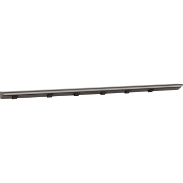 Task Lighting 48.5" Lighted Power Strip - 2,400 Lumens - 24W - 2700K - 5 Receptacles - 1 USB-A/C - 12V - Bronze / Black