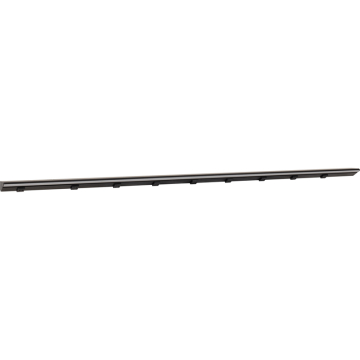 Task Lighting 72.5" Lighted Power Strip - 3,600 Lumens - 36W - 2700K - 8 Receptacles - 1 USB-A/C - 12V - Black