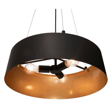 AFX Lyric 3-Light Pendant - 120V - Black