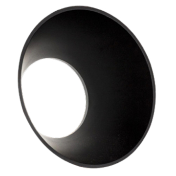 Westgate LRD Series 4" Round Color Trim - Black