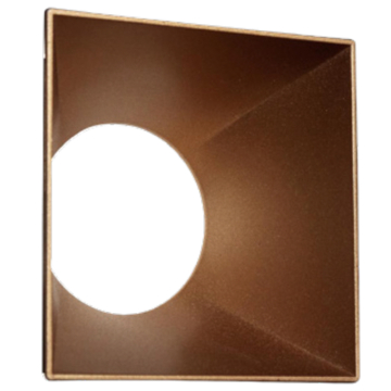 Westgate LRD Series 4" Square Color Trim - Matte Gold