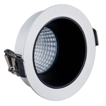 Westgate LRD Series 3" Open Trim - Black / White Ring