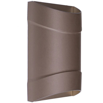 Westgate LRS LED Outdoor Wall Sconce - Up/Down Light - 6W - CCT Selectable - 840 Lumens - 120V - Bronze