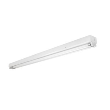 MaxLite 48" 2 Lamp LED T5 Tube Ready Strip Fixture - Single End Wired - Tubes Not Included - 120-277V