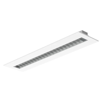 Westgate LPNG 1x4 LED Grille Troffer - 4,320 Max Lumens -  24 | 28 | 36W - CCT Selectable - 120-277V - White