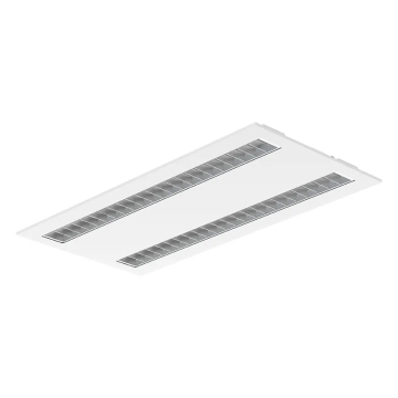 Westgate LPNG 2x4 LED Grille Troffer - 6,000 Max Lumens -  30 | 40 | 50W - CCT Selectable - 120-277V - White