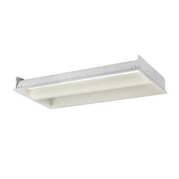 Westgate LTRI 2x4 LED Indirect Mesh-Basket Troffer - 7,920 Max Lumens - 50 | 60 | 72W - CCT Selectable - 120-277V - White