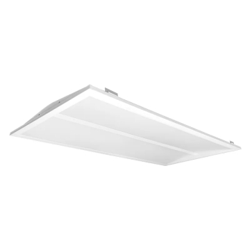 Westgate LTRM 2x4 LED Sloped Lens Troffer - 6,250 Max Lumens - 40 | 45 | 50W - CCT Selectable - 120-277V - White