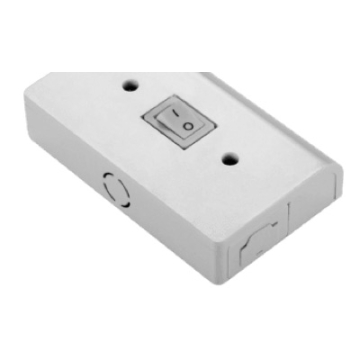 NSL Task Bar / Task Star Pro Under Cabinet Junction Box - White