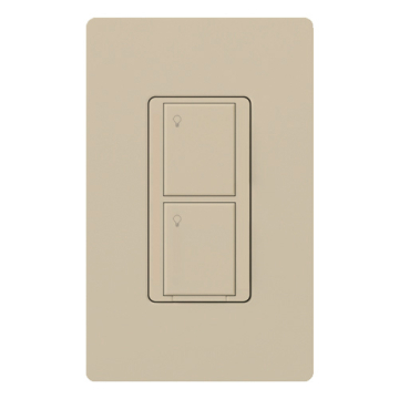 Lutron Caseta Wireless PRO In-Wall Switch - Light Almond