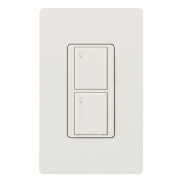Lutron Energi TriPak - 2-Button RF Switch - 5A - White