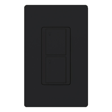 Lutron Energi TriPak - 2-Button RF Switch - 5A - Black