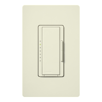 Lutron Maestro Electronic Low-Voltage Dimmer - Multi-Location - 600W Max - Biscuit