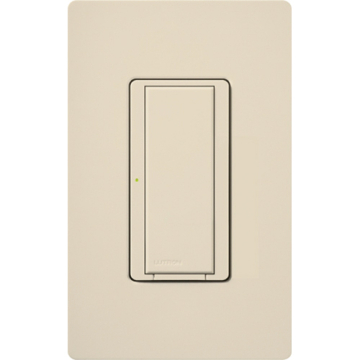 Lutron RadioRA 2 8A Switch - 120-277V - Light Almond