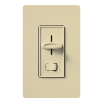 Lutron Skylark Preset Single-Pole Dimmer with On/Off Switch - 1000W Max - Ivory