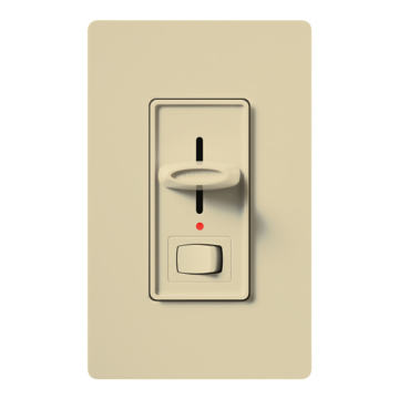 Lutron Skylark Preset Single-Pole Dimmer with Nightlight - 1000W Max - Ivory
