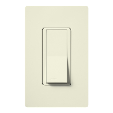 Lutron Claro 3-Way Switch - 15A - Biscuit