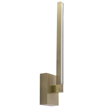 Westgate LVS LED Adjustable Vanity Wall Sconce - 14W - CCT Selectable - 980 Lumens - 120V - Brass