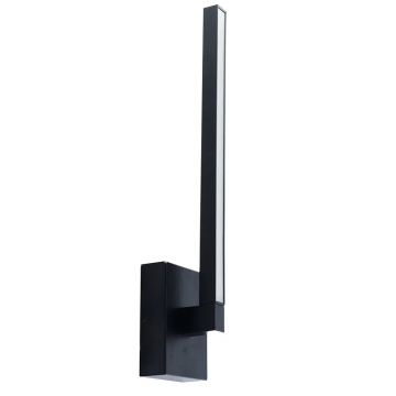 Westgate LVS LED Adjustable Vanity Wall Sconce - 14W - CCT Selectable - 980 Lumens - 120V - Matte Black