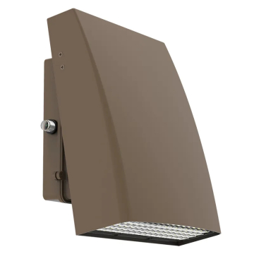 Westgate LWAX LED Adjustable Full Cutoff Wall Pack - 50 | 80 | 100 | 120W - Photocell - CCT Selectable - 120-277V - Bronze