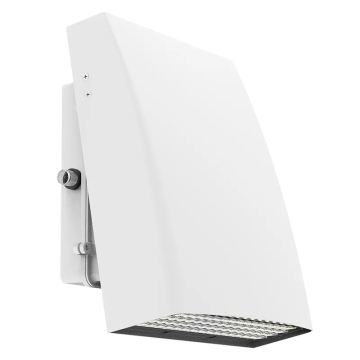 Westgate LWAX LED Adjustable Full Cutoff Wall Pack - 50 | 80 | 100 | 120W - Photocell - CCT Selectable - 120-277V - White
