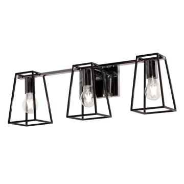 AFX Lynn 3-Light Vanity Light - 120V - Black