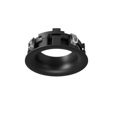 DMF Lighting M-Series 4" Round Hyperbolic Flangeless Trim - Black