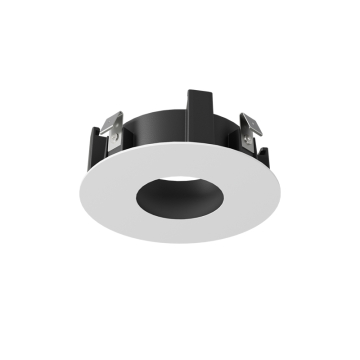 DMF Lighting M-Series 4" Round Flangeless Pinhole Trim - White