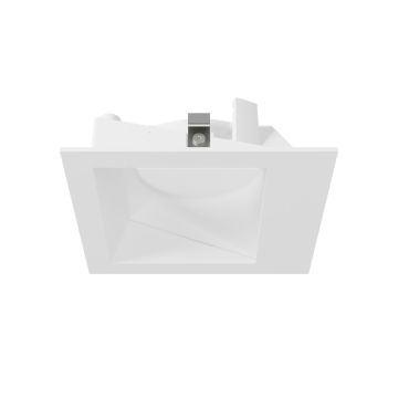 DMF Lighting M-Series 4" Square Wall Wash/Sloped Ceiling Trim - White