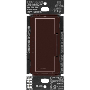 Lutron Maestro Pro Max LED+ Dimmer - Brown
