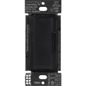 Lutron Maestro Pro Max LED+ Dimmer - Midnight