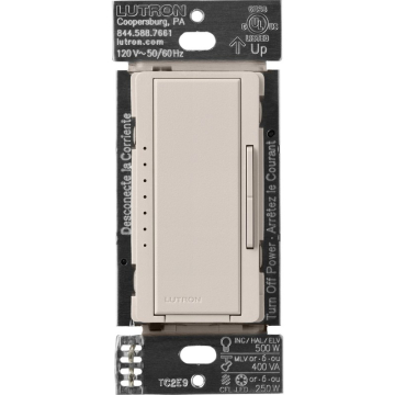 Lutron Maestro Pro Max LED+ Dimmer - Taupe