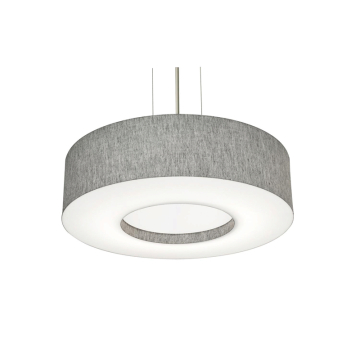 AFX Montclair 19" Pendant - 120V - Satin Nickel / Gray