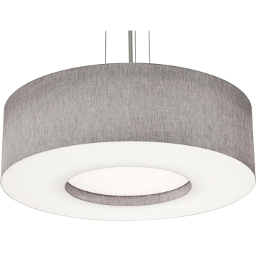 AFX Montclair 30" Pendant - 120V - Satin Nickel / Gray