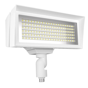 RAB FFLED LED Flood Light - Knuckle Mount - 3000K - 120-277V - White