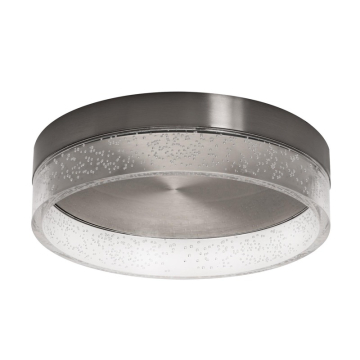 AFX Maggie 12" LED Flush Mount - 3000K - 120V - Satin Nickel