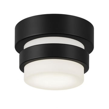 AFX Miami 5" LED Flush Mount - 600 Lumens - 10W - CCT Selectable - 120-277V - Black