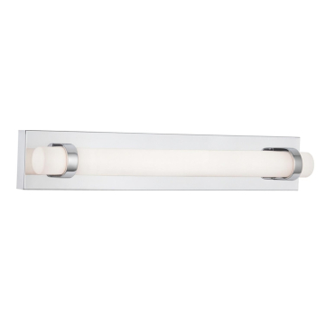 AFX Miami 24" LED Vanity Light - 1,600 Lumens - 24W - CCT Selectable - 120-277V - Polished Chrome