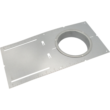 Lotus Mounting Plate w/ Drywall Flange for 4" Fire Rated Models
