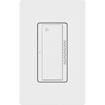 Lutron Maestro XactSense Humidity Sensor Switch for Bathroom Exhaust Fan - 120V - White