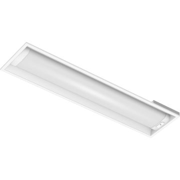 RAB SWISH 1X4 LED Troffer - 4,923 Max Lumens - 18 | 26 | 35W - CCT Selectable - Microwave Sensor - 120-277V