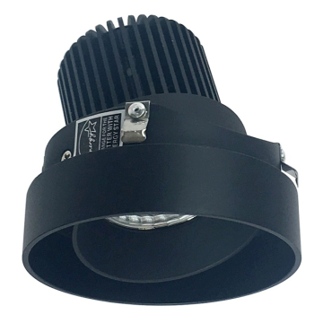 Nora Lighting 4" Iolite LED Downlight - Trimless Adjustable - 1000 Lumens - 2700K - Black