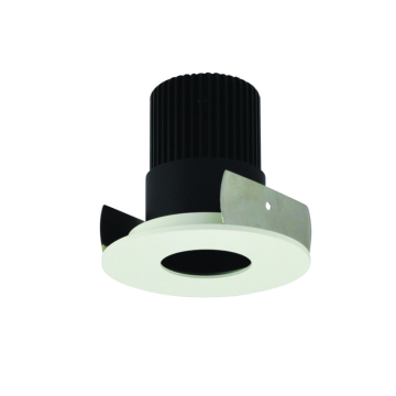 Nora Lighting 2" Iolite LED Downlight - Pinhole - 800 Lumens - Comfort Dim - Black / Matte Powder White